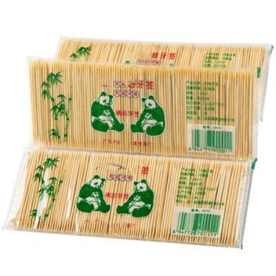 Bamboo toothpicks independent small square packaging