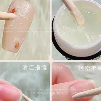 manicure bamboo wooden nail sticks